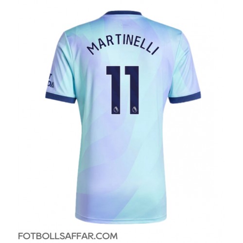 Arsenal Gabriel Martinelli #11 Tredjeställ 2024-25 Kortärmad